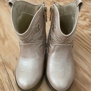 Toddler Cow Girl Cat & Jack Boots Brand New No Box
